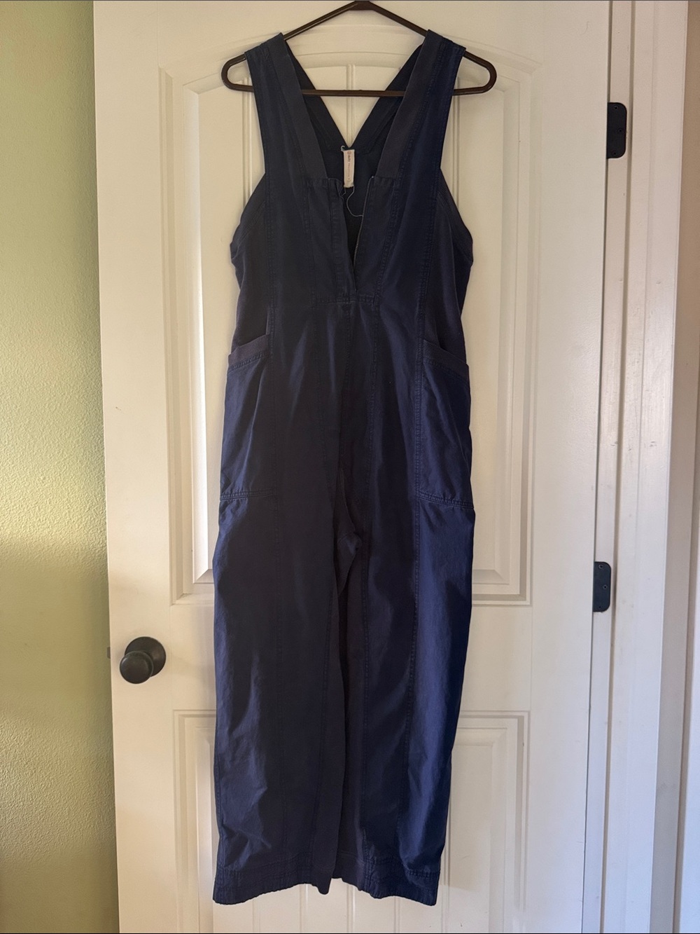 Anthropology Daily Practice Women's Navy Blue Utility Jumpsuit size small